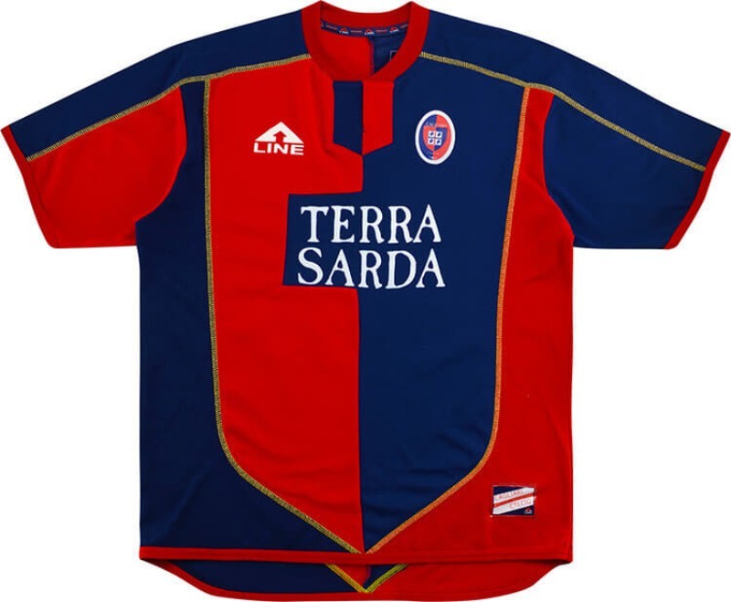 Cagliari Calcio 2003-04 Home Kit
