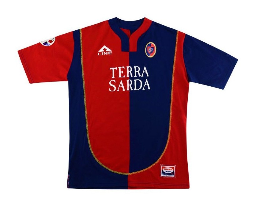 Cagliari Calcio 2004-05 Home Kit