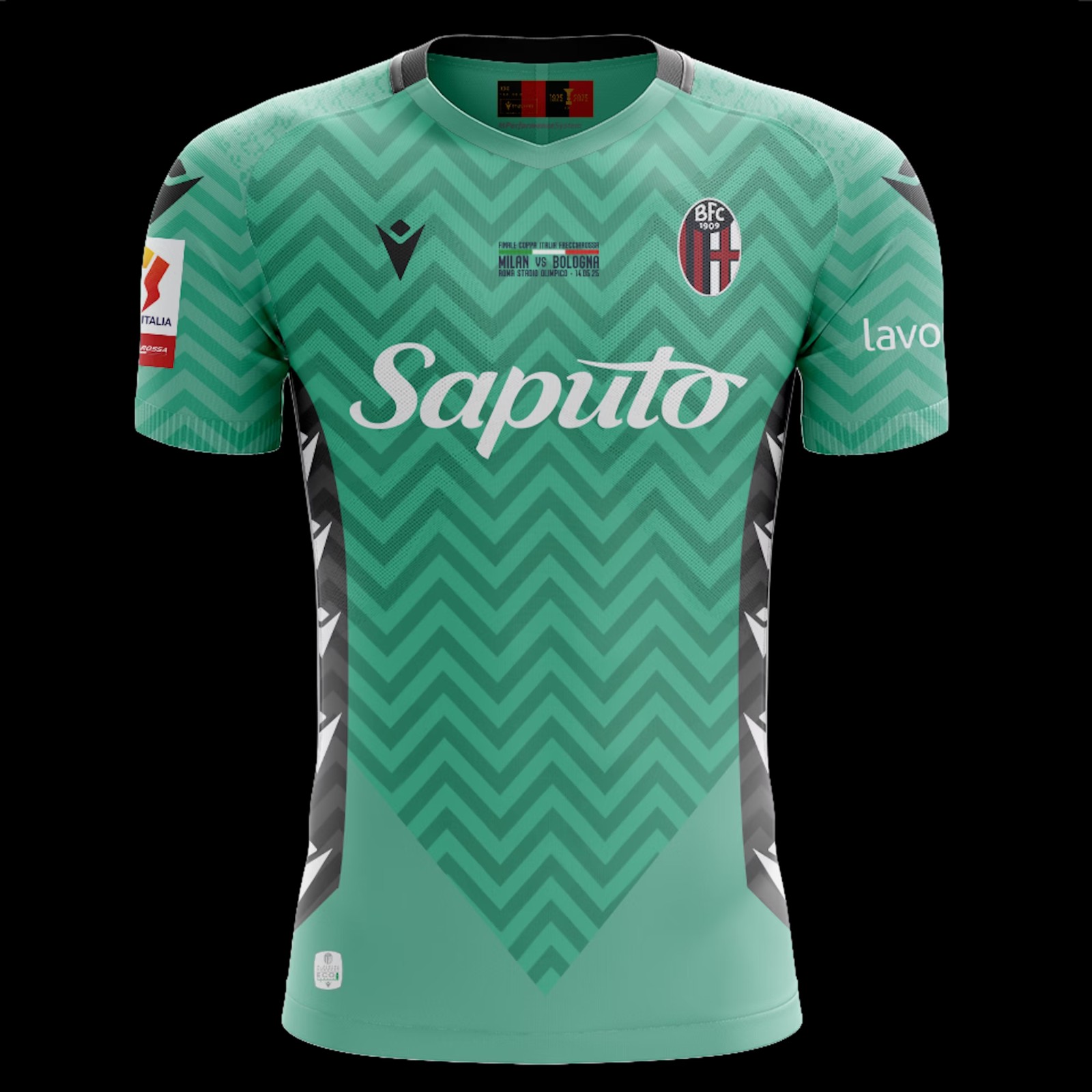 Bologna FC 2024-25 GK Coppa Italia Final Kit