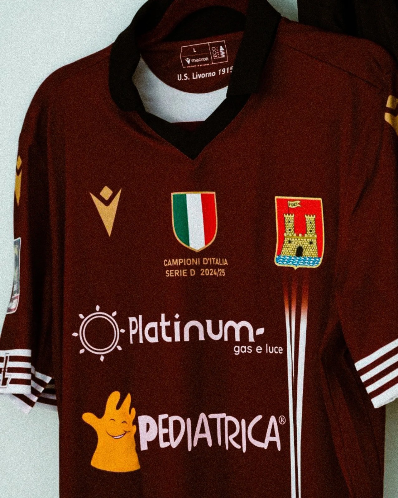 AS Livorno 2025-26 Home Kit