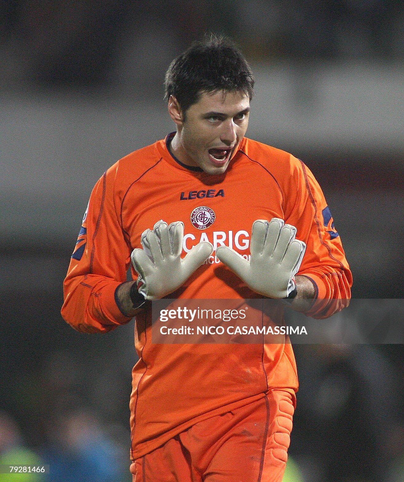 AS Livorno 2007-08 GK 2 Kit