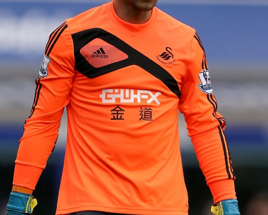 Swansea City 2013-14 GK Away Kit