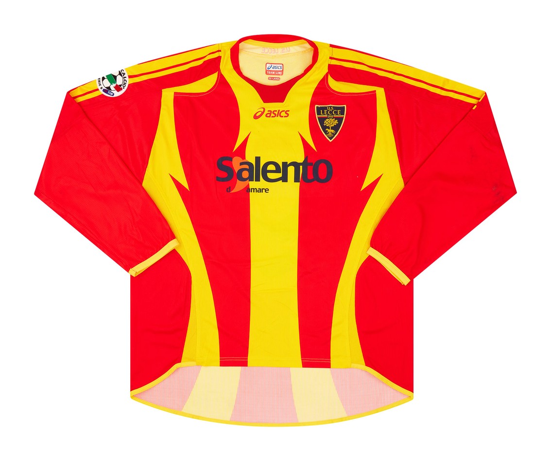 US Lecce 2006-07 Home Kit