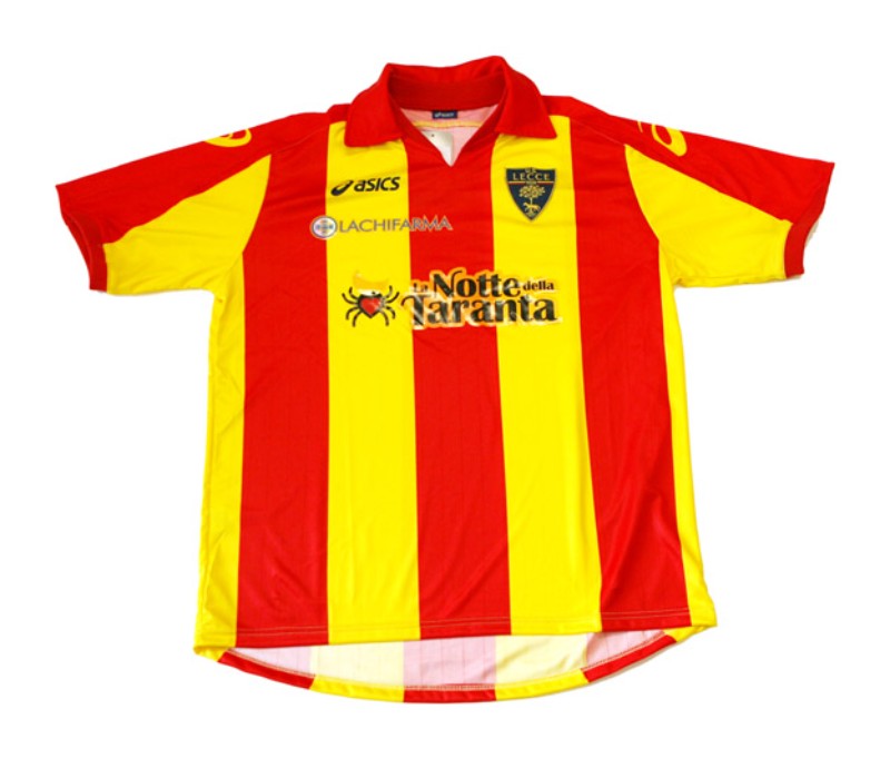 US Lecce 2007-08 Home Kit