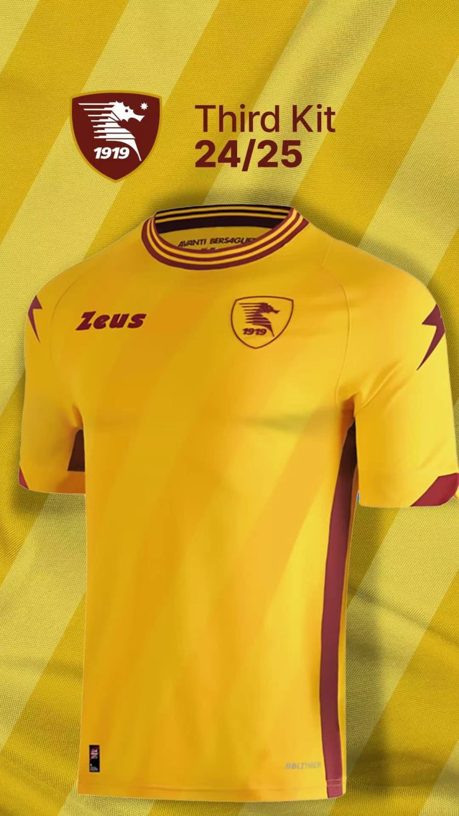 Salernitana 2024-25 Third Kit