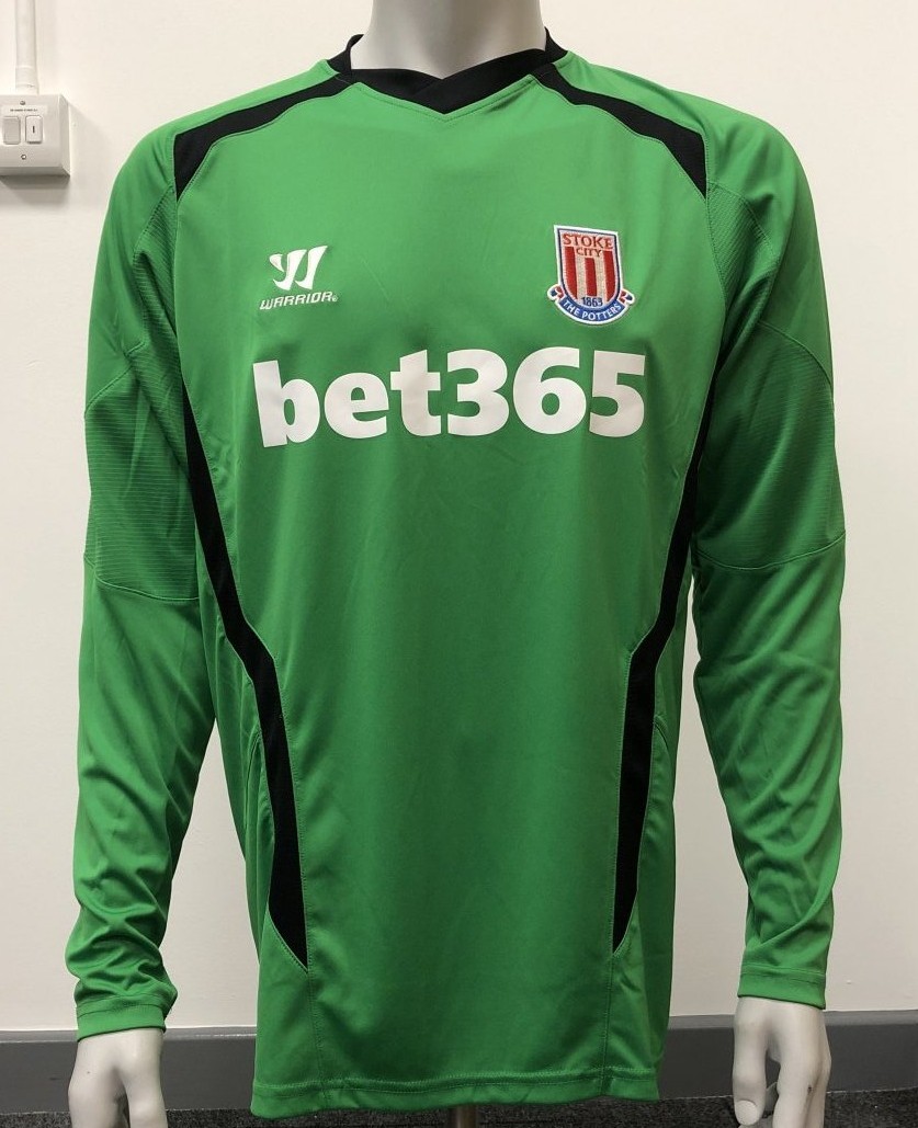 Stoke City 2014-15 GK Home Kit