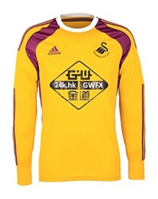 Swansea City 2014-15 GK Away Kit