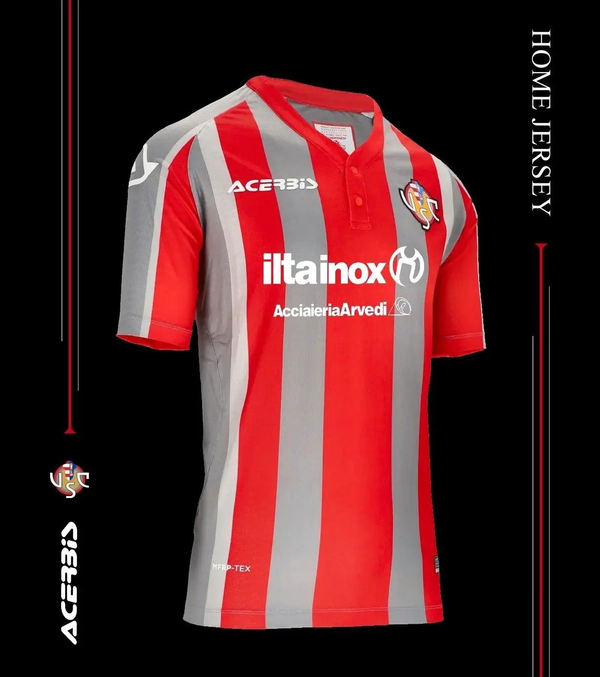 US Cremonese 2023-24 Home Kit