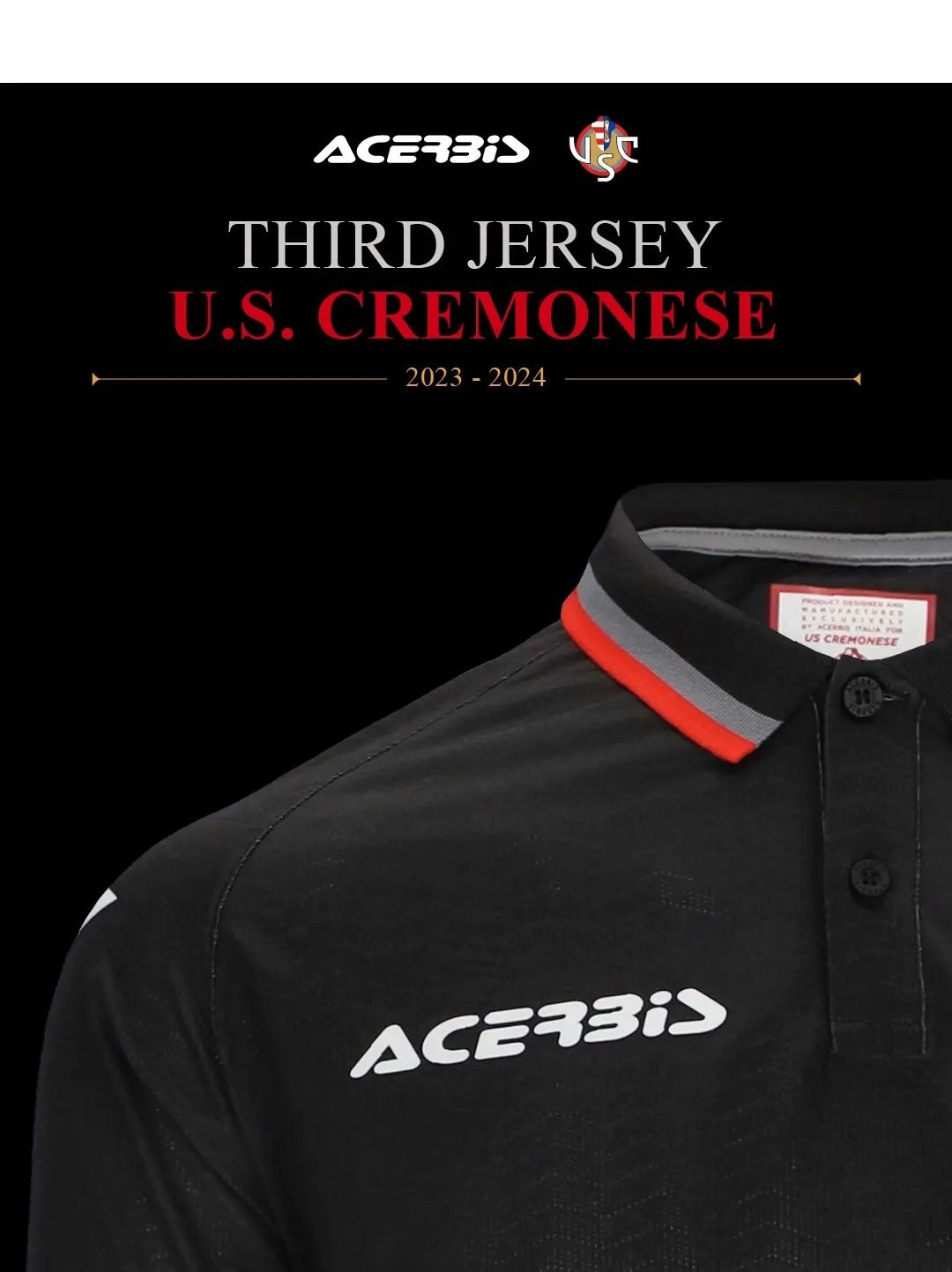 US Cremonese 2023-24 Third Kit