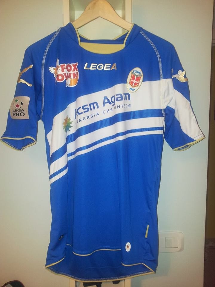 Como 1907 2012-13 Home Kit