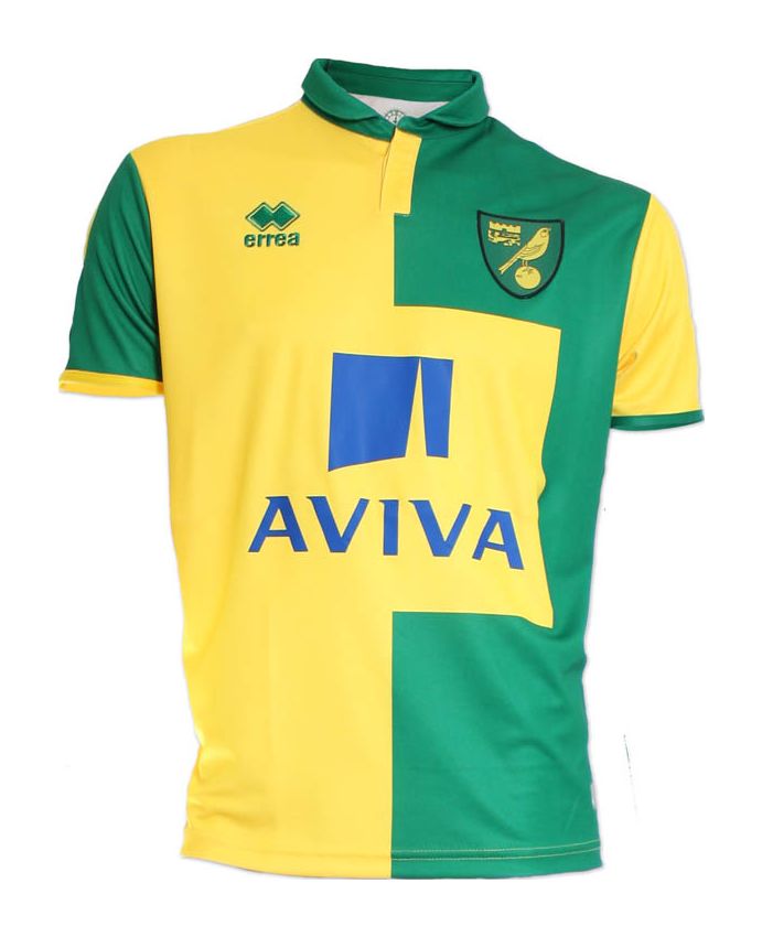 Norwich City 2015-16 Home Kit