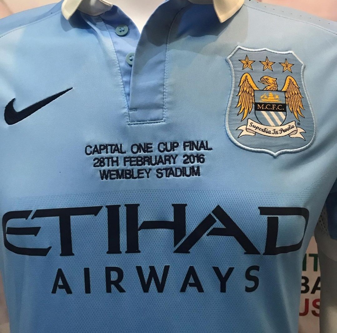 Manchester City 2015-16 EFL Cup Final Kit