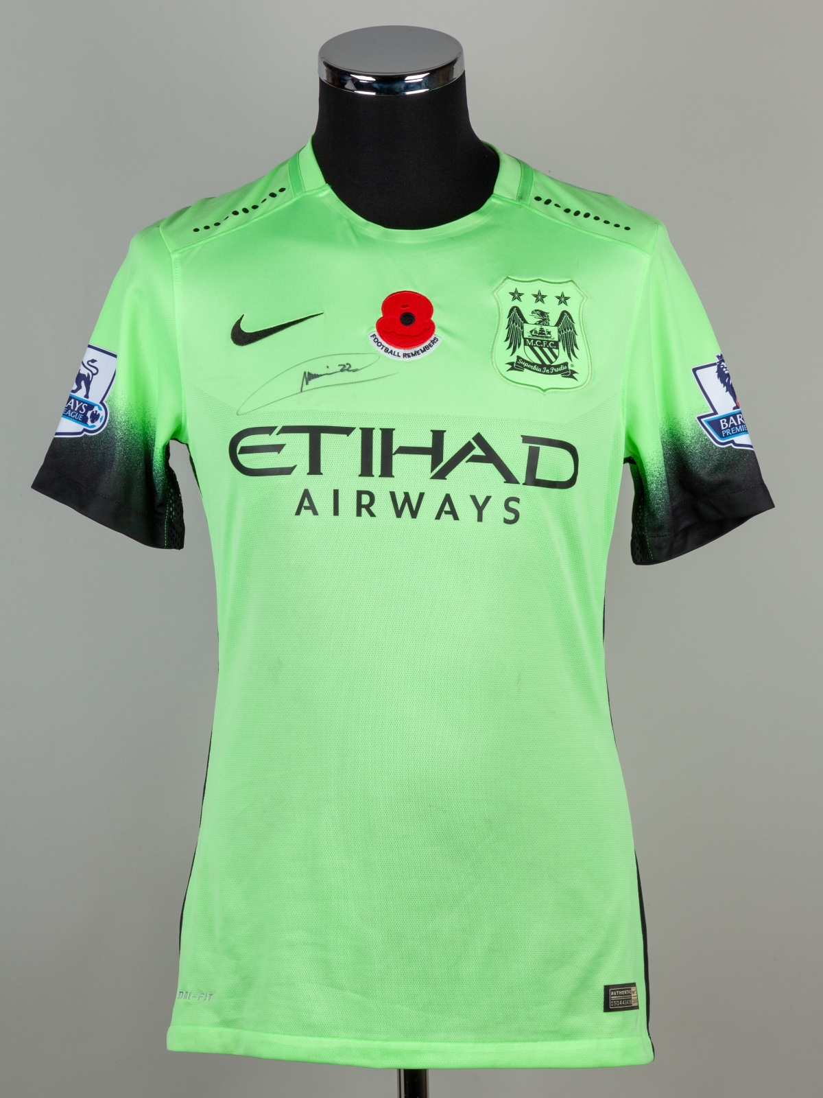 Manchester City 2015-16 Third V2 Kit