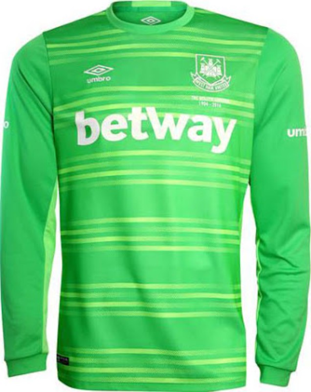 West Ham United 2015-16 GK Home Kit