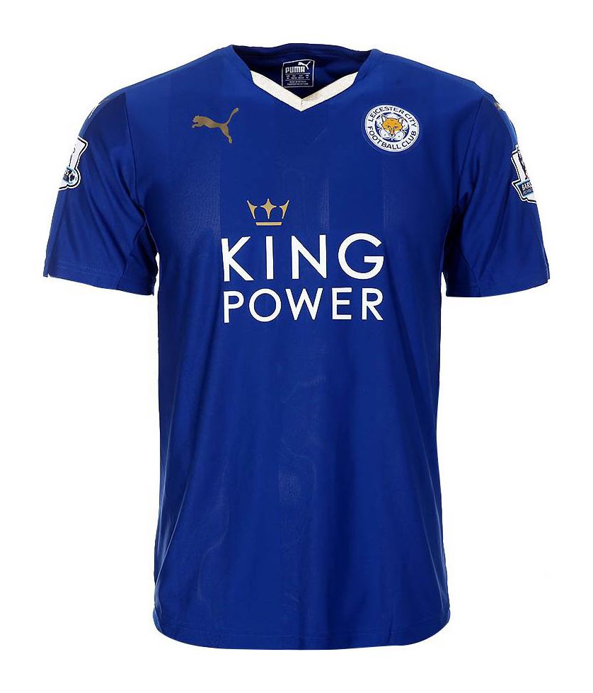Leicester City 2015-16 Home Kit