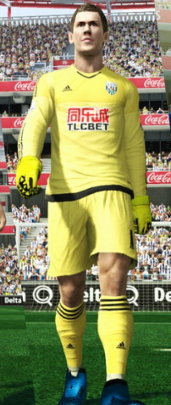 West Bromwich Albion 2015-16 GK 3 Kit