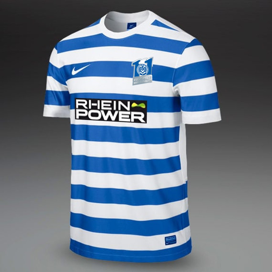 MSV Duisburg 2013-14 Home Kit