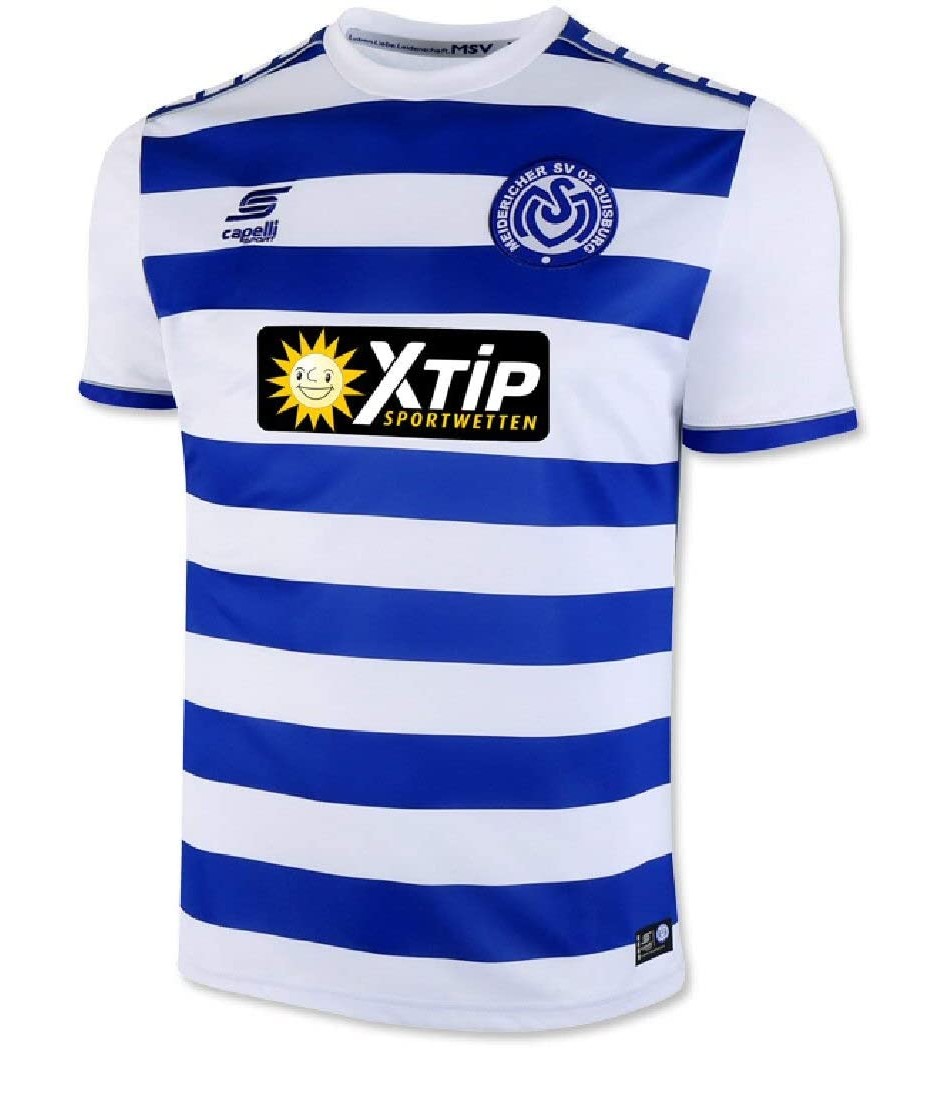 MSV Duisburg 2018-19 Home Kit
