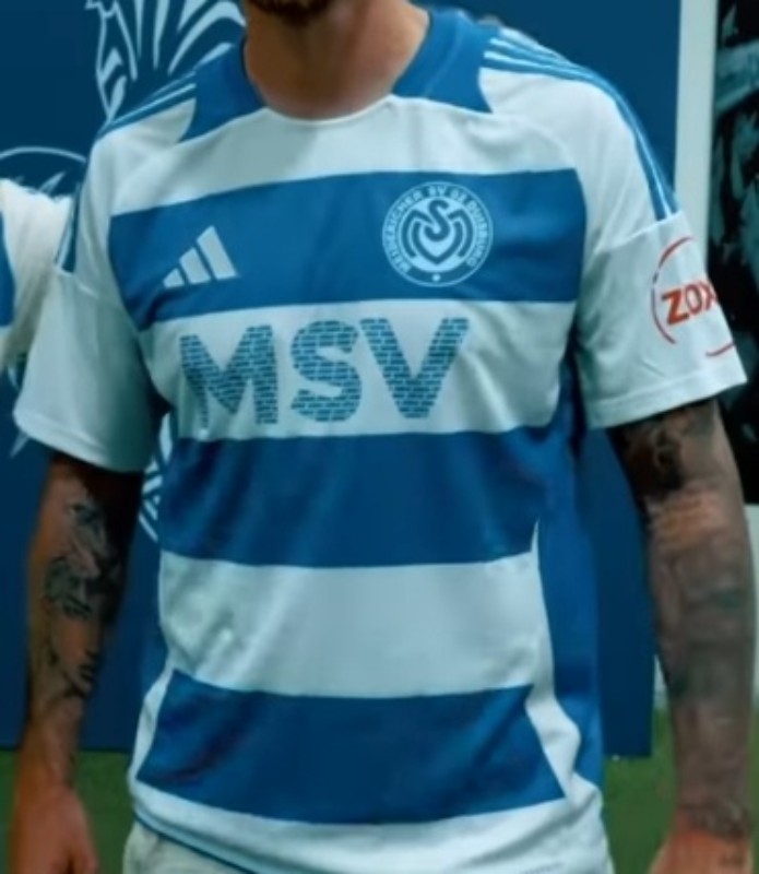 MSV Duisburg 2024-25 Home Kit