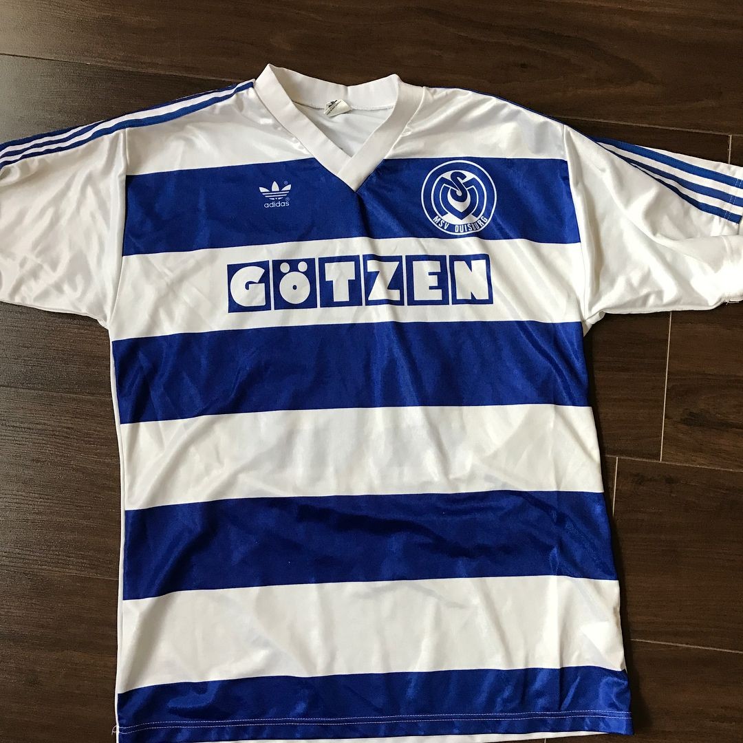 MSV Duisburg 1992-93 Home Kit
