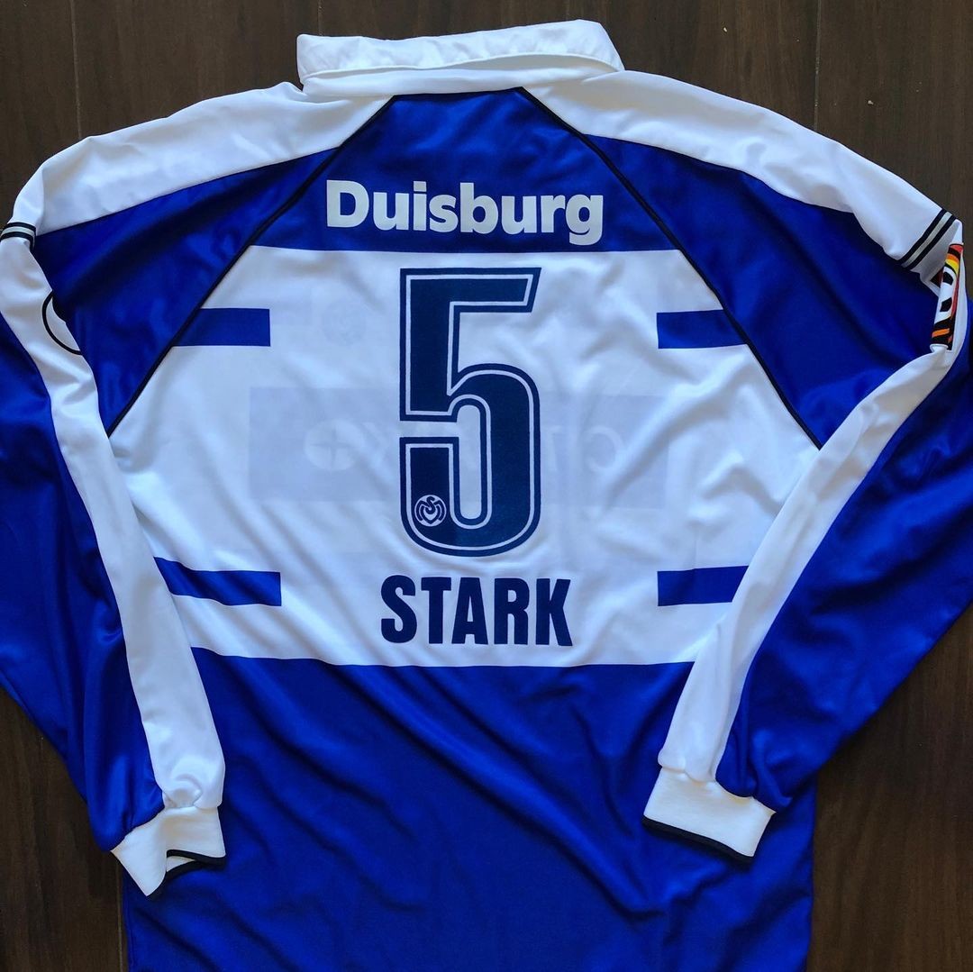 MSV Duisburg 2000-01 Home Kit