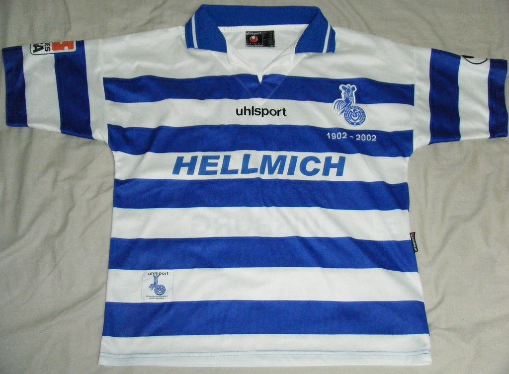 MSV Duisburg 2001-02 Home Kit