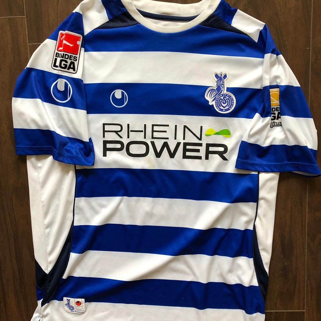 MSV Duisburg 2009-10 Home Kit