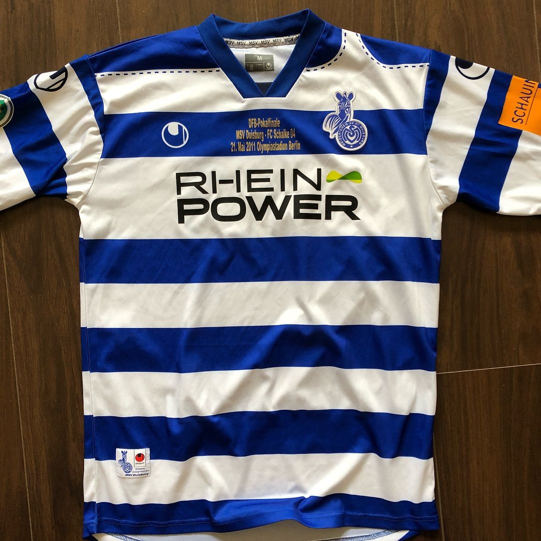 MSV Duisburg 2010-11 Home Kit