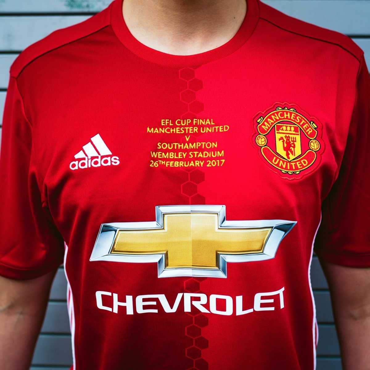 Manchester United 2016-17 EFL Cup Final Kit