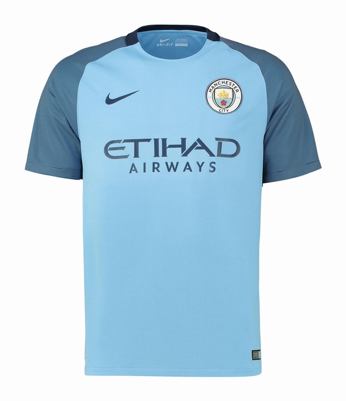 Manchester City 2016-17 Home Kit