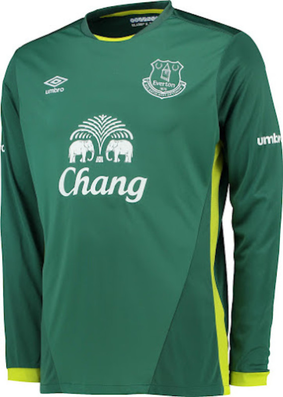 Everton FC 2016-17 GK Away Kit