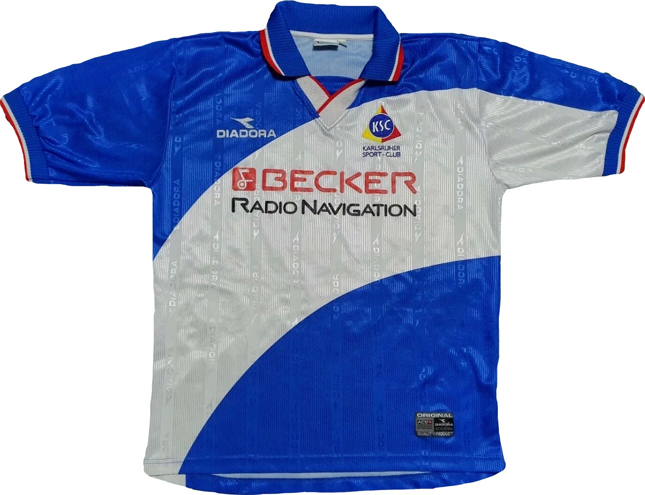 Karlsruher SC 1999-00 Home Kit