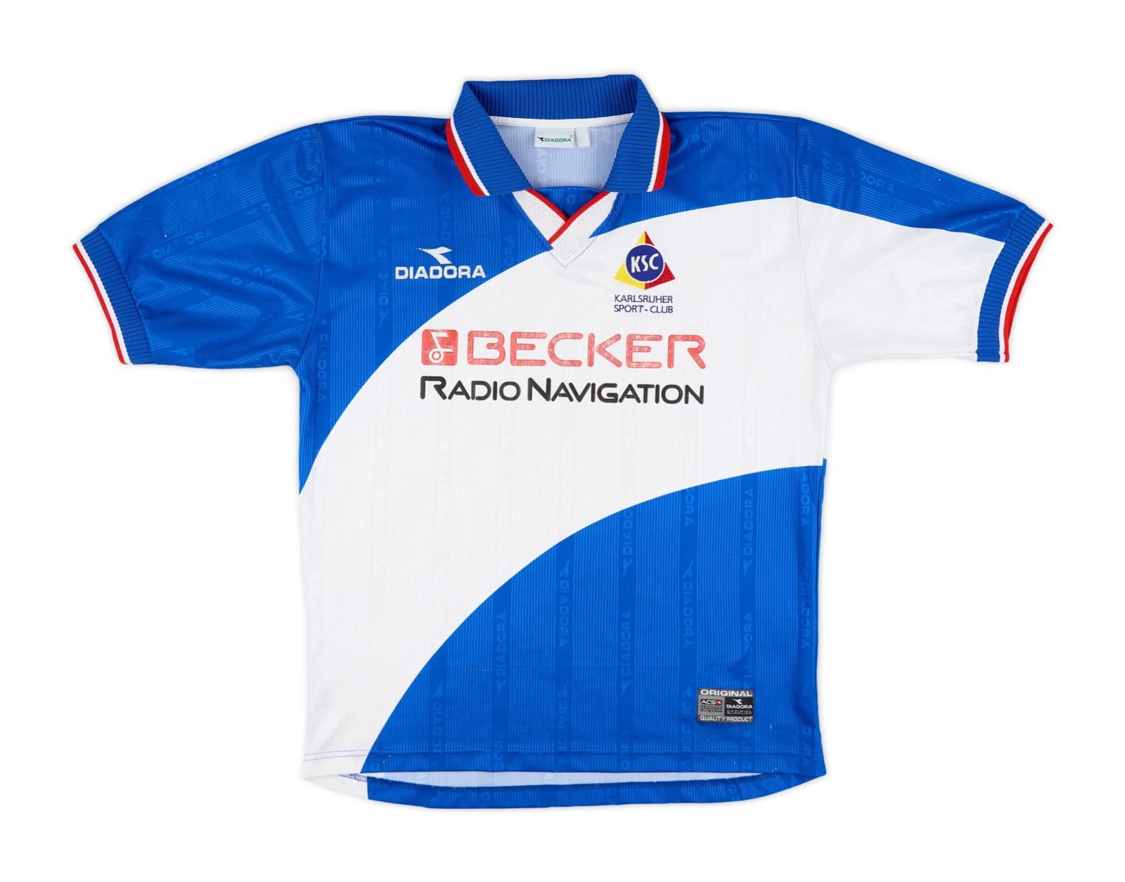 Karlsruher SC 1999-00 Home Kit