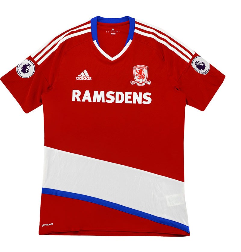 Middlesbrough 2016-17 Home Kit