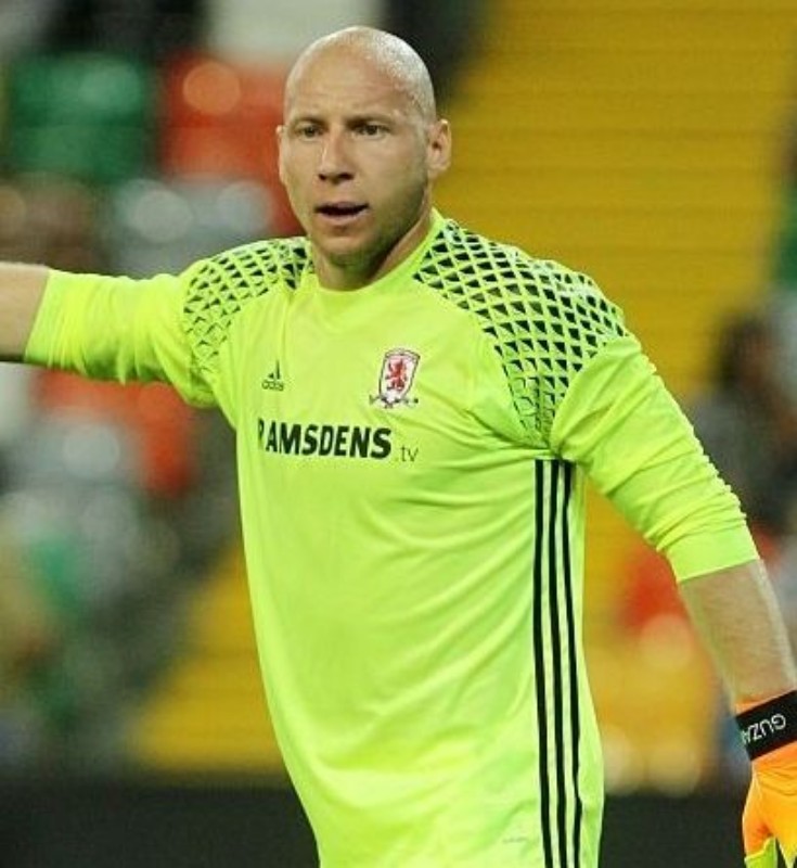 Middlesbrough 2016-17 GK Home Kit