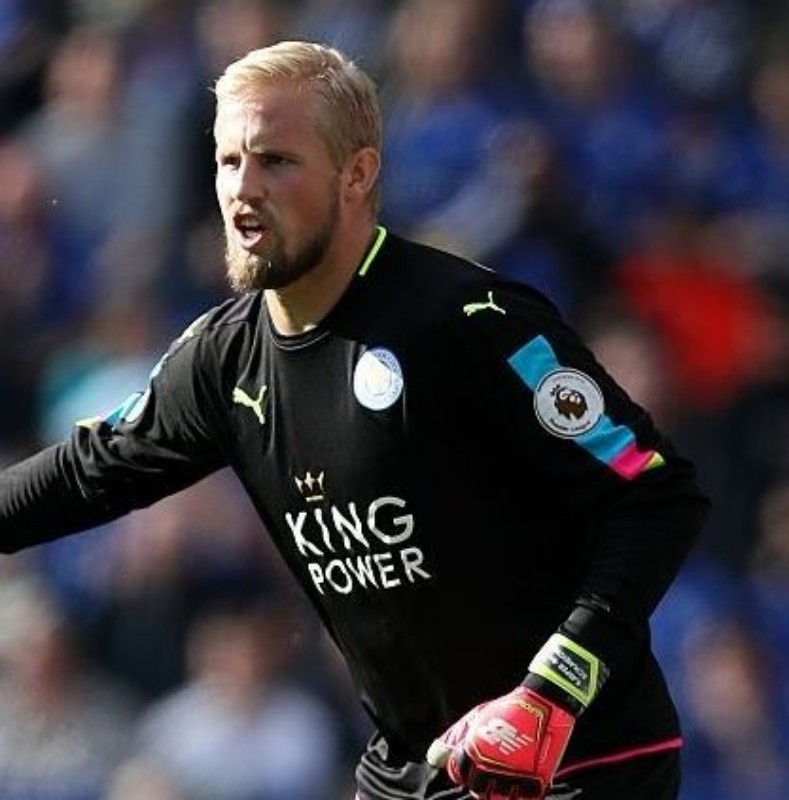 Leicester City 2016-17 GK Home Kit