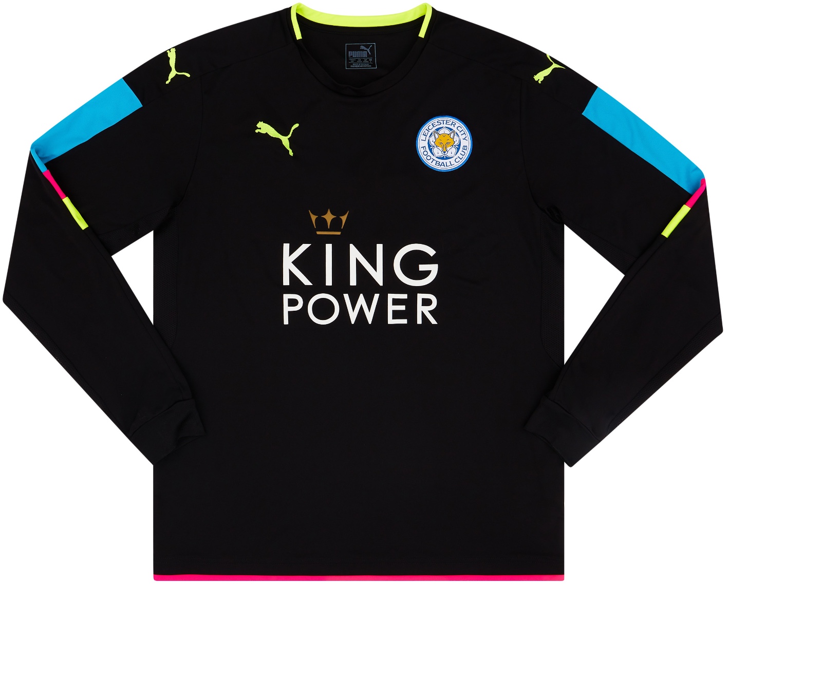 Leicester City 2016-17 GK Home Kit