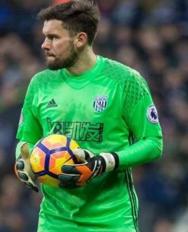 West Bromwich Albion 2016-17 GK Home Kit