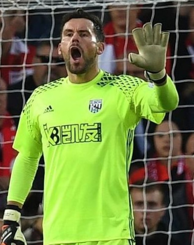 West Bromwich Albion 2016-17 GK Away Kit