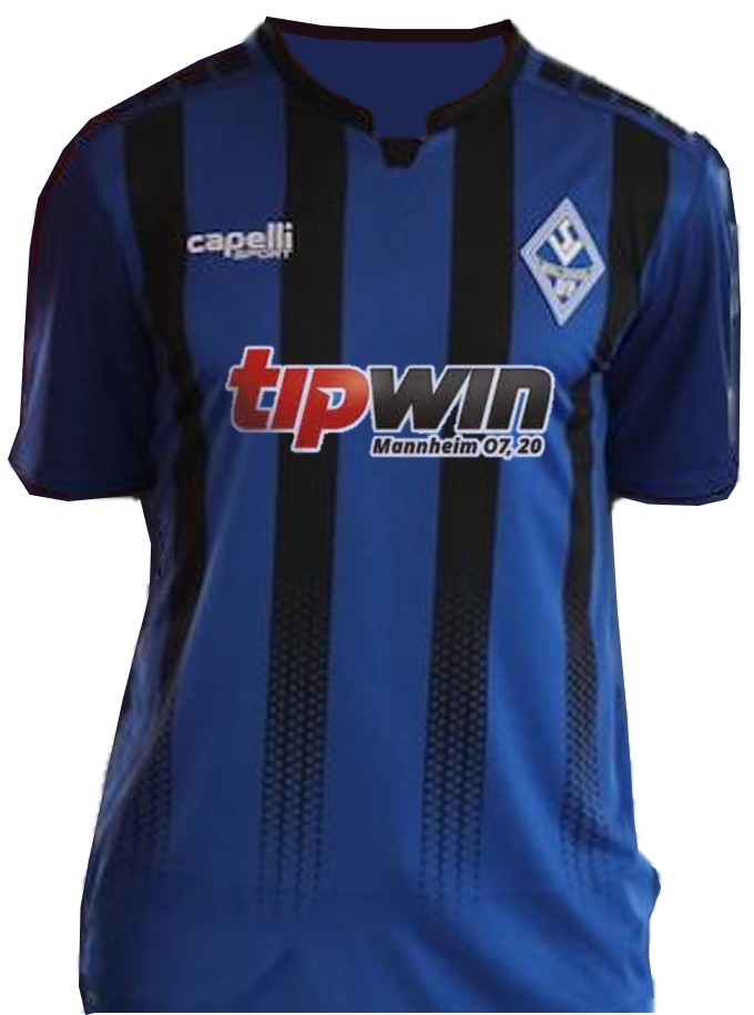 Waldhof Mannheim 2018-19 Home Kit