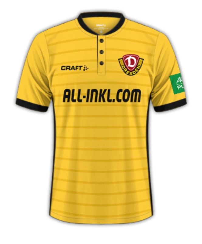 Dynamo Dresden 2018-19 Home Kit