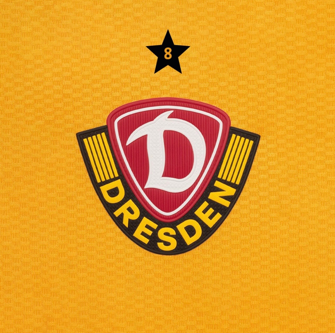 Dynamo Dresden 2024-25 Home Kit