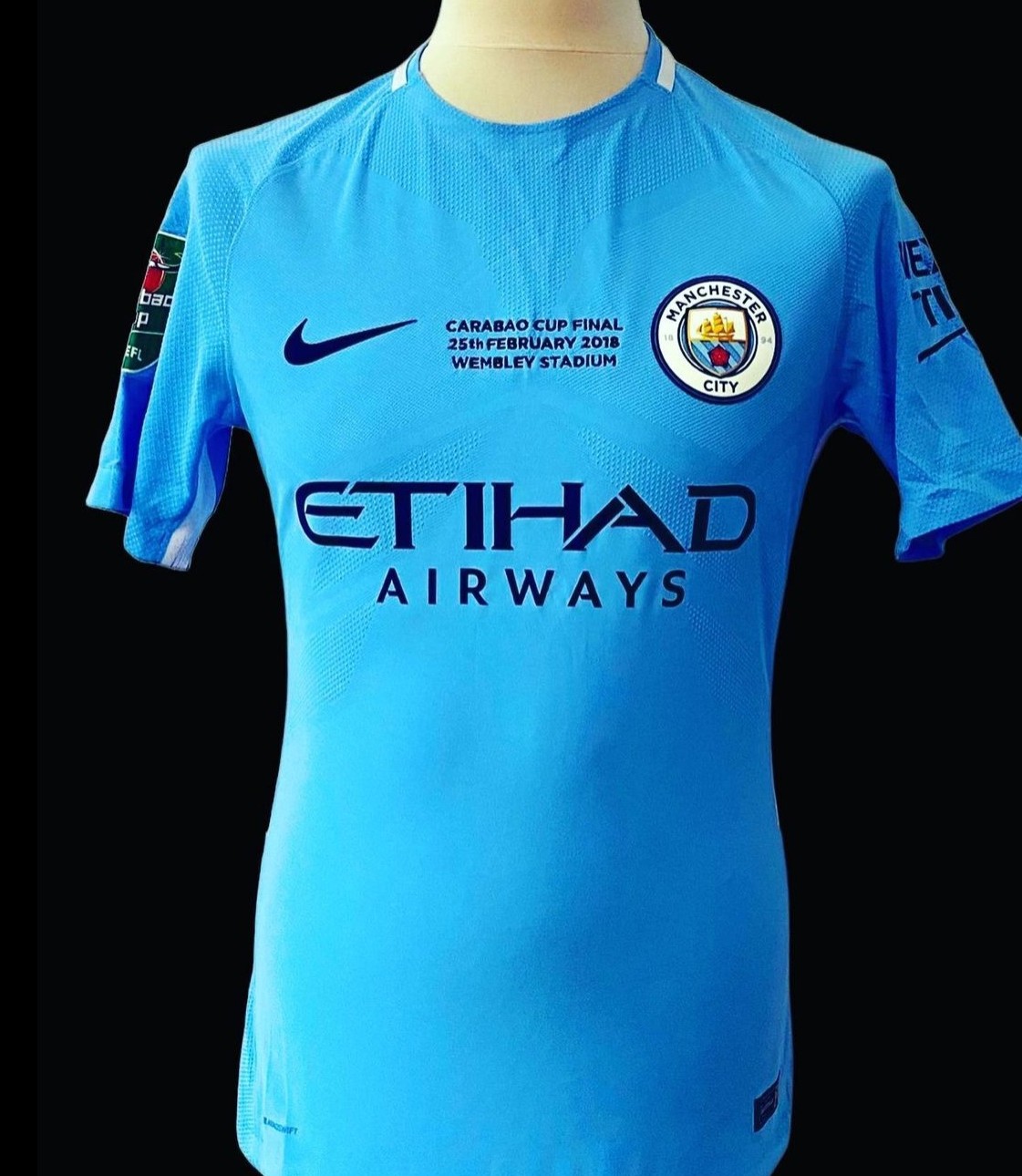 Manchester City 2017-18 EFL Cup Final Kit