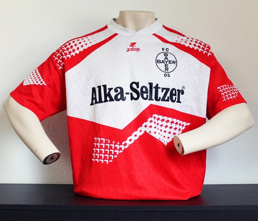 FC Bayer 05 Uerdingen 1992-93 Home 2 Kit