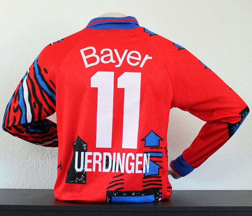 FC Bayer 05 Uerdingen 1993-94 Home Kit