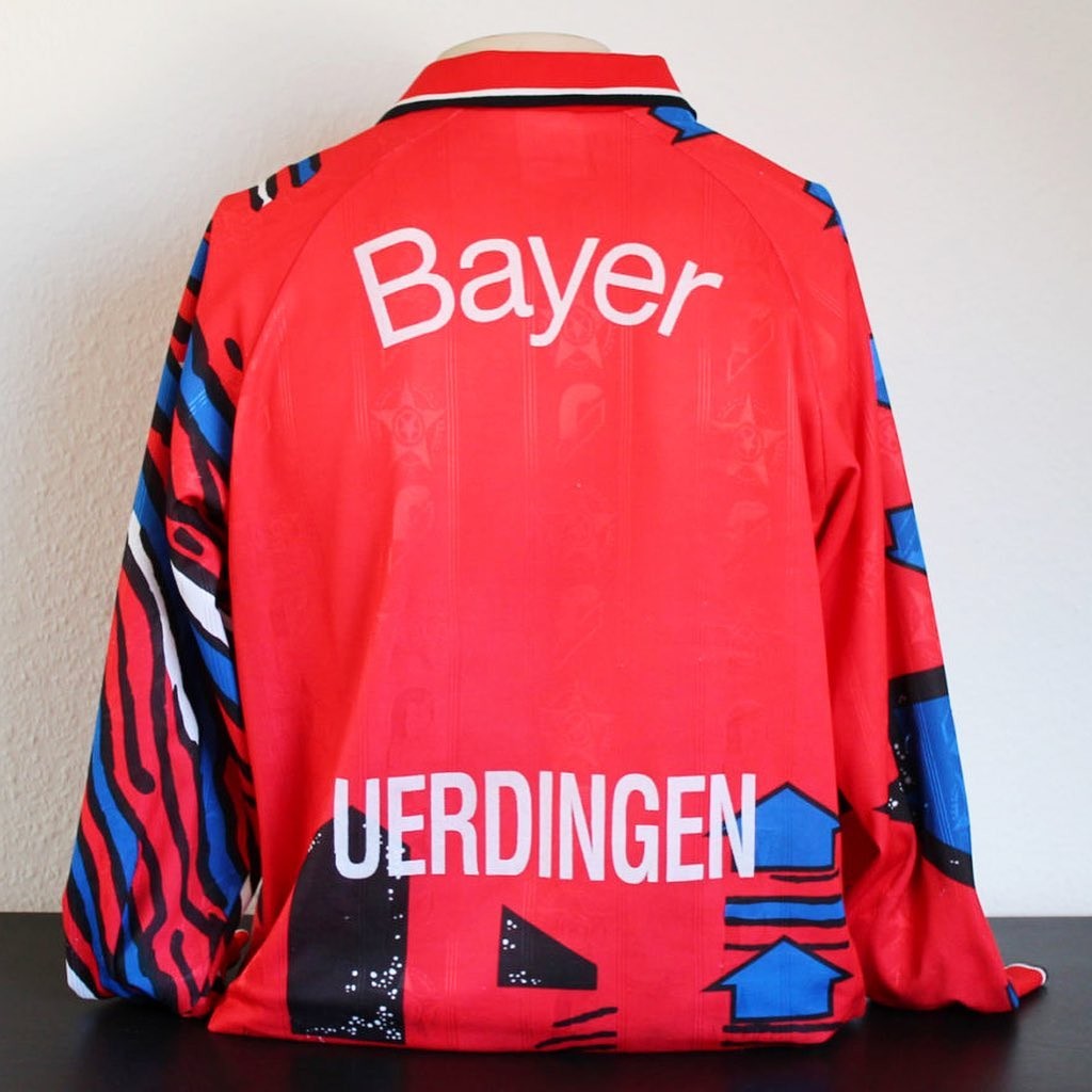 FC Bayer 05 Uerdingen 1994-95 Home Kit