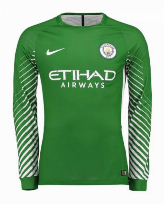Manchester City 2017-18 GK Home Kit