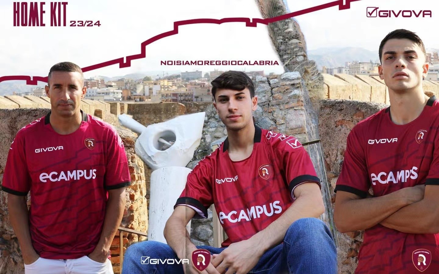 Reggina 2023-24 Home Kit