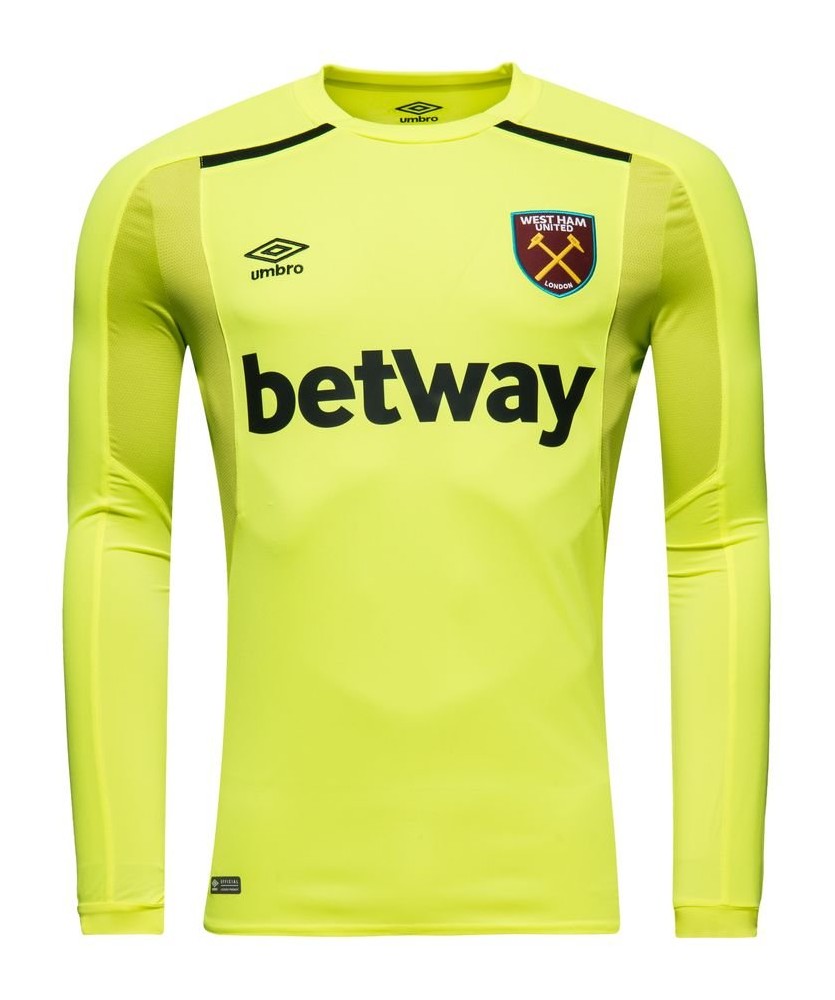 West Ham United 2017-18 GK Home Kit
