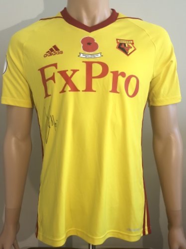 Watford FC 2017-18 Home V2 Kit